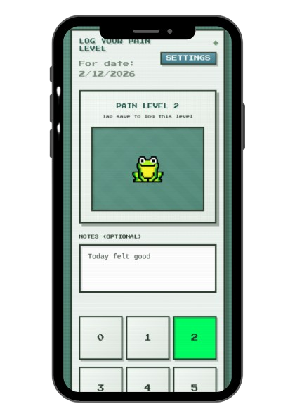 Frogsy App Screenshot 1